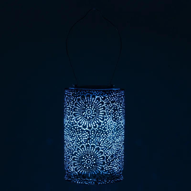 Soji Stella Cylinder Solar Outdoor Lanterns - Set of 2