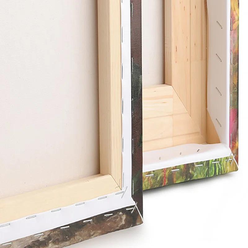 " Wooden Bridge To Calm Ocean " 3 - Pieces