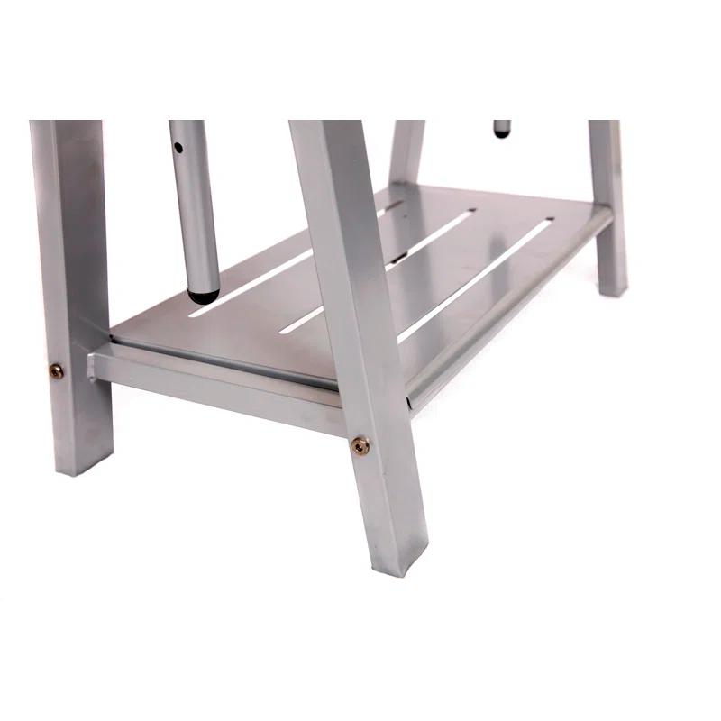 Williston Forge Cayuga Adjustable Solid Wood Top Standing Desk