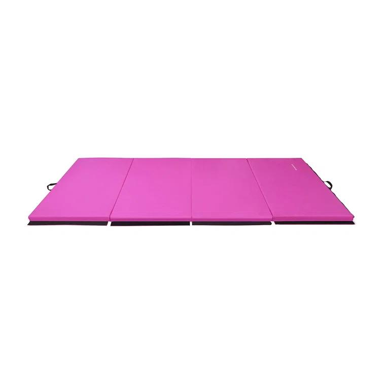 BalanceFrom Fitness BalanceFrom Fitness All Purpose Folding Gymnastics Gym Exercise Mat for Yoga, Aerobics, Pilates, and Martial Arts