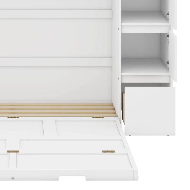 Cosmic Murphy Bed with Drawers, Cabinets and USB Ports