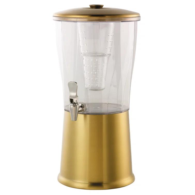 Service Ideas Service Ideas 3 Gallon Beverage Dispenser with Infuser Tube and Stainless Steel Spigot