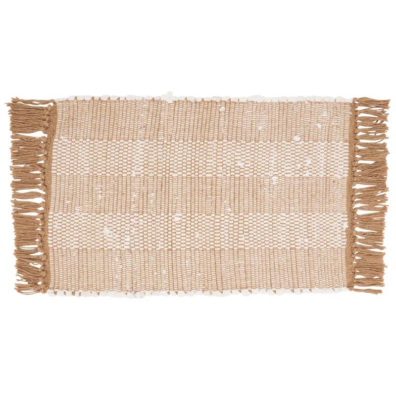 Cotton Striped Rectangle Placemat (Set of 4)