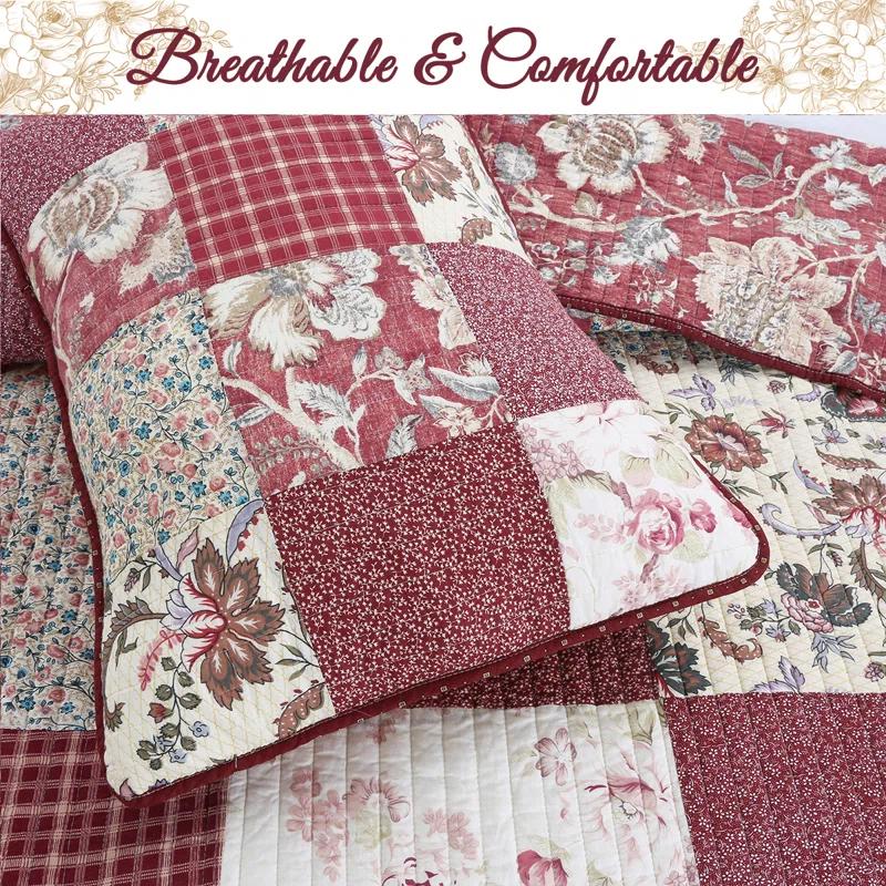 Cozy Line Home Fashion Modern & Contemporary Cotton Quilt Set