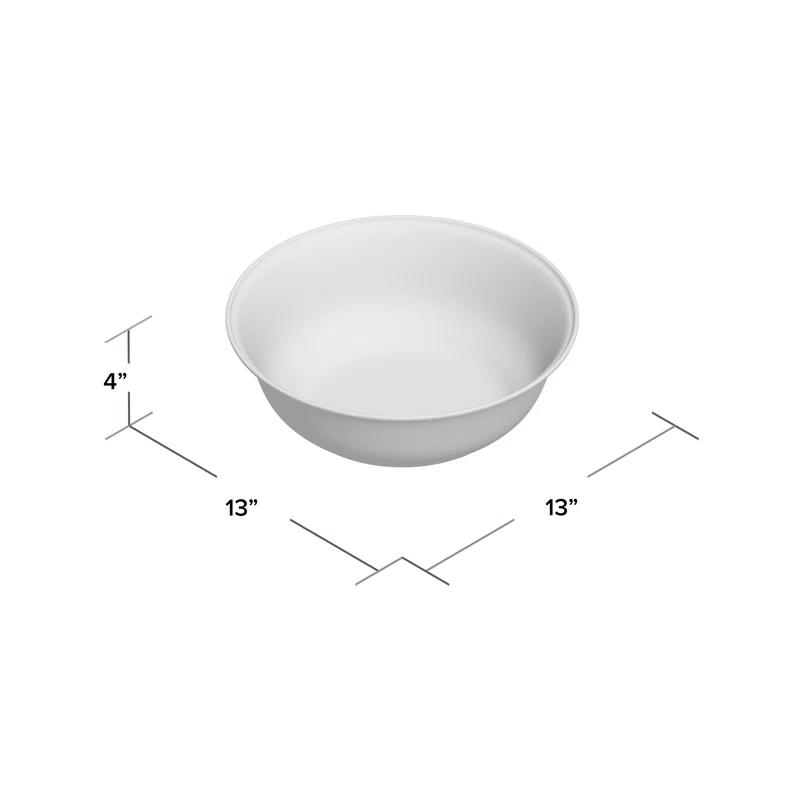 Golden Rabbit Golden Rabbit Swirl Enamelware Serving Bowl