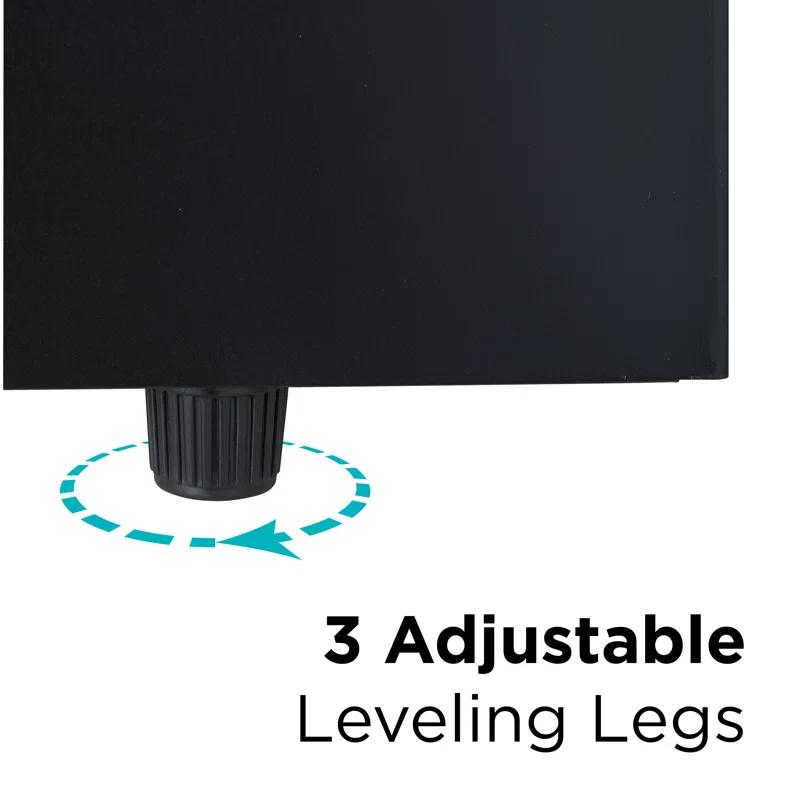 BLACK+DECKER BD6 Series BLACK+DECKER 6 Bottle Wine Cellar,  Mirror Door- Black