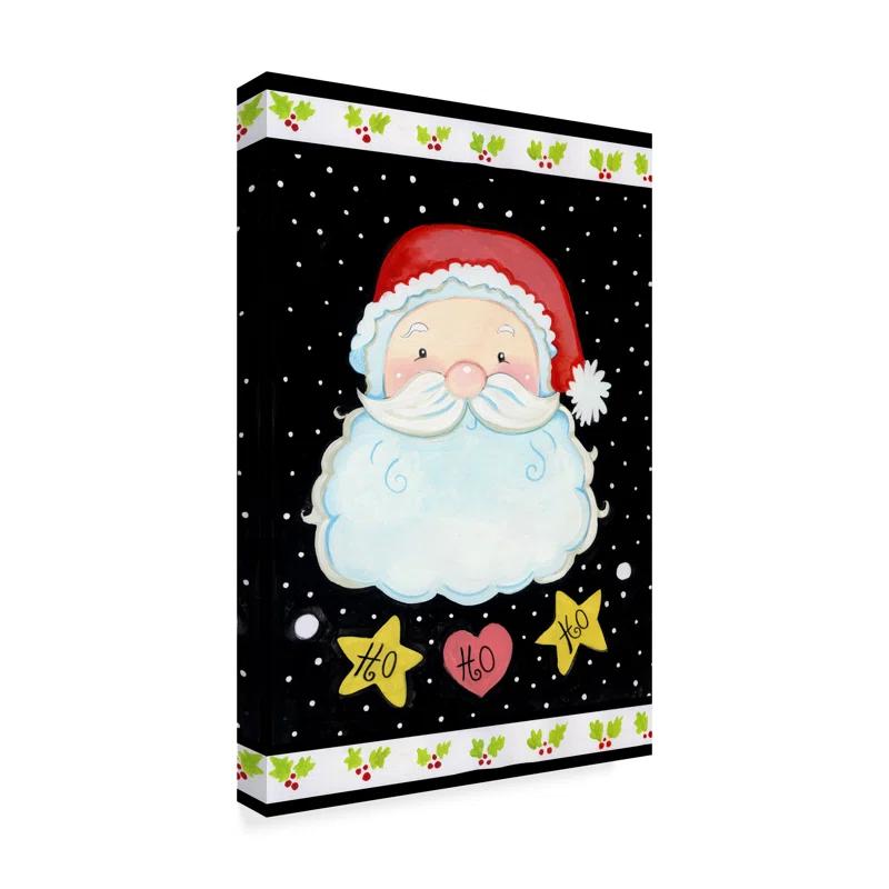 Trademark Fine Art Valarie Wade " Ho Ho Santa Claus " by Valarie Wade