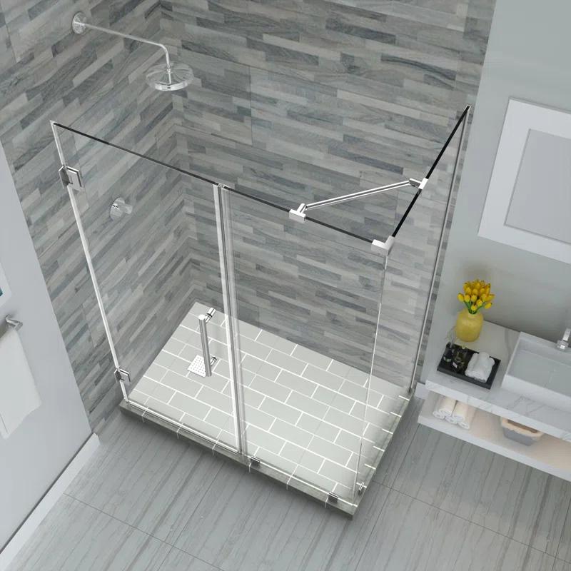 Bromley 52" x 72" Rectangle Hinged Shower Enclosure