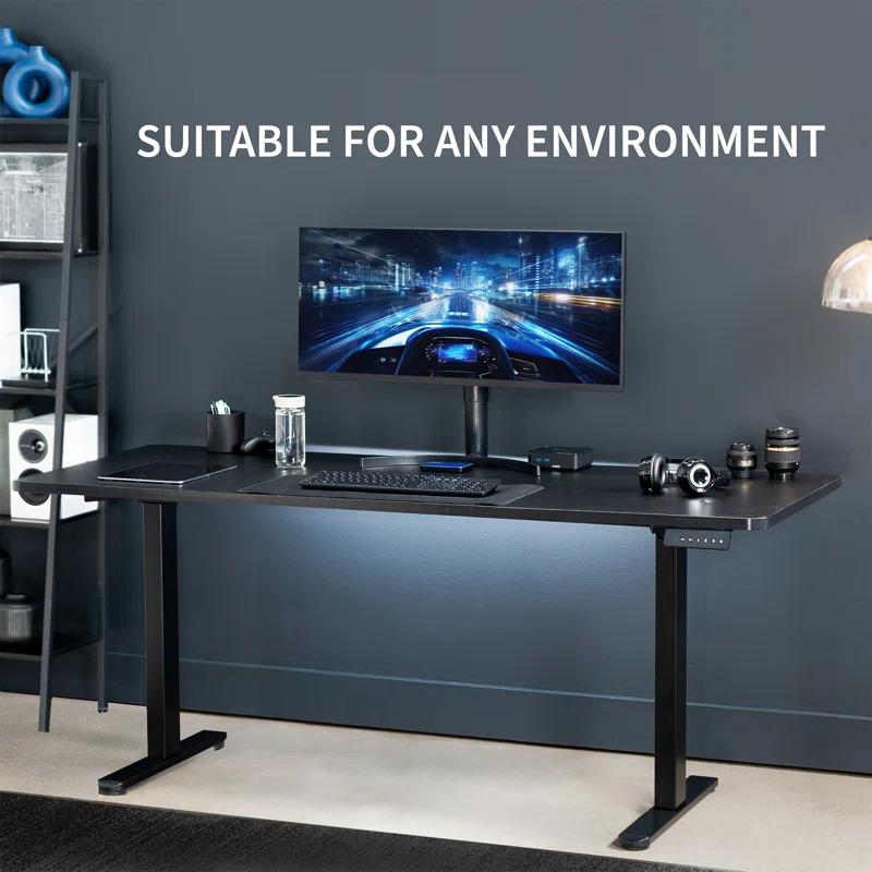 Vivo Black Electric Dual Motor Desk Frame