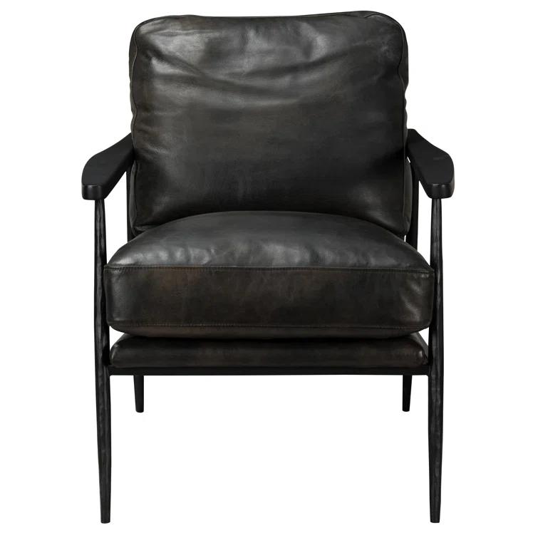 Arnold Genuine Leather Armchair