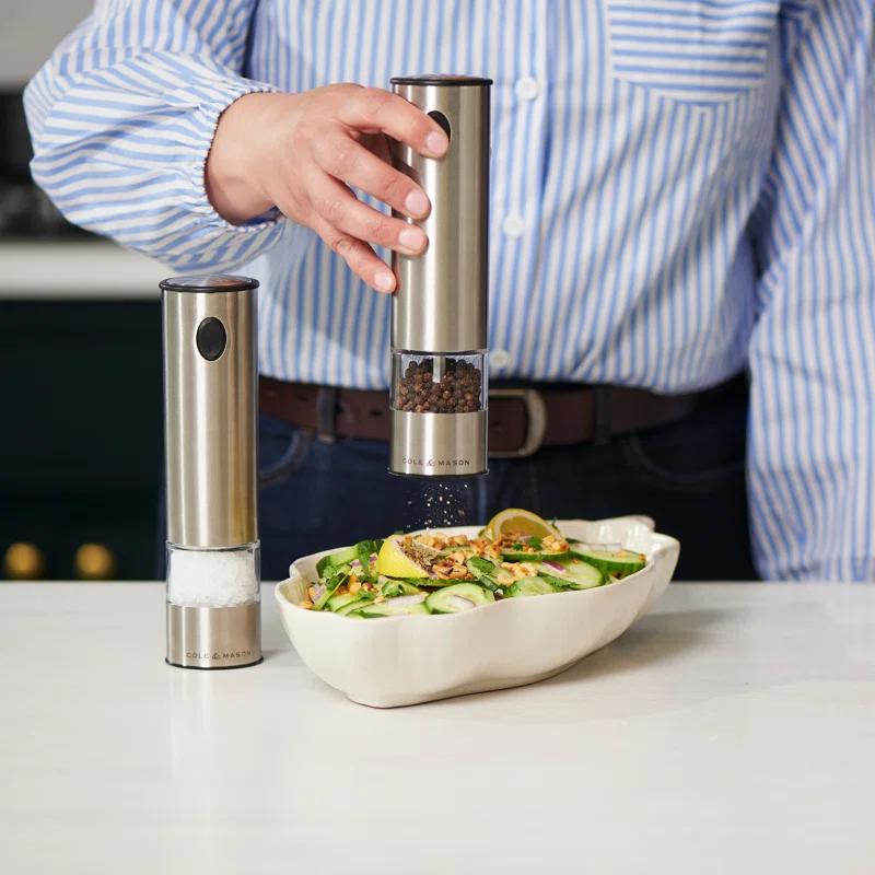 Cole & Mason Cole & Mason Battersea Electric Salt And Pepper Grinder Set