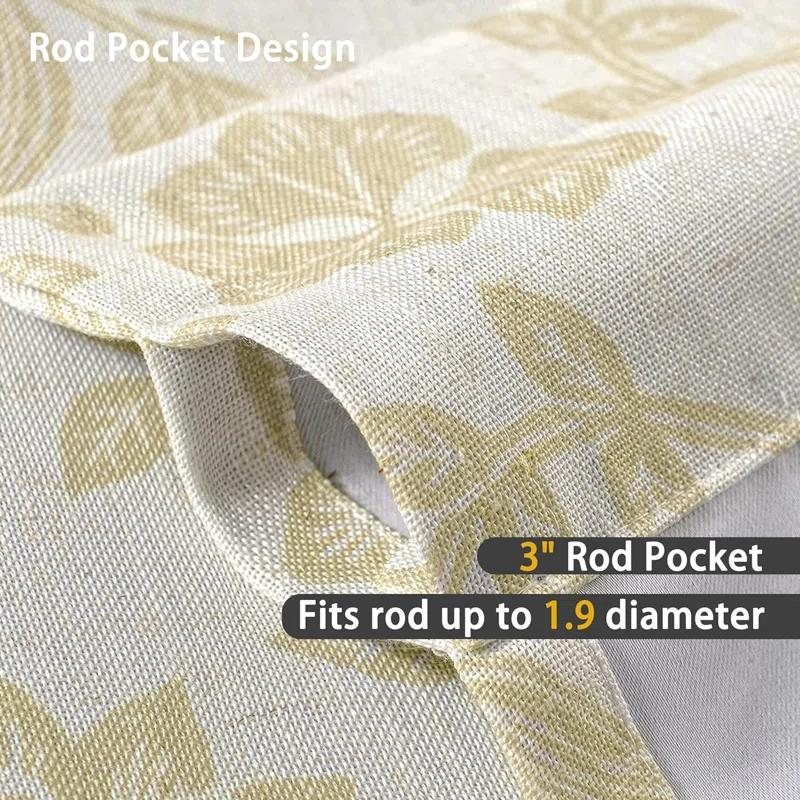 DriftAway Twyla Floral Tailored 52'' W Window Valance