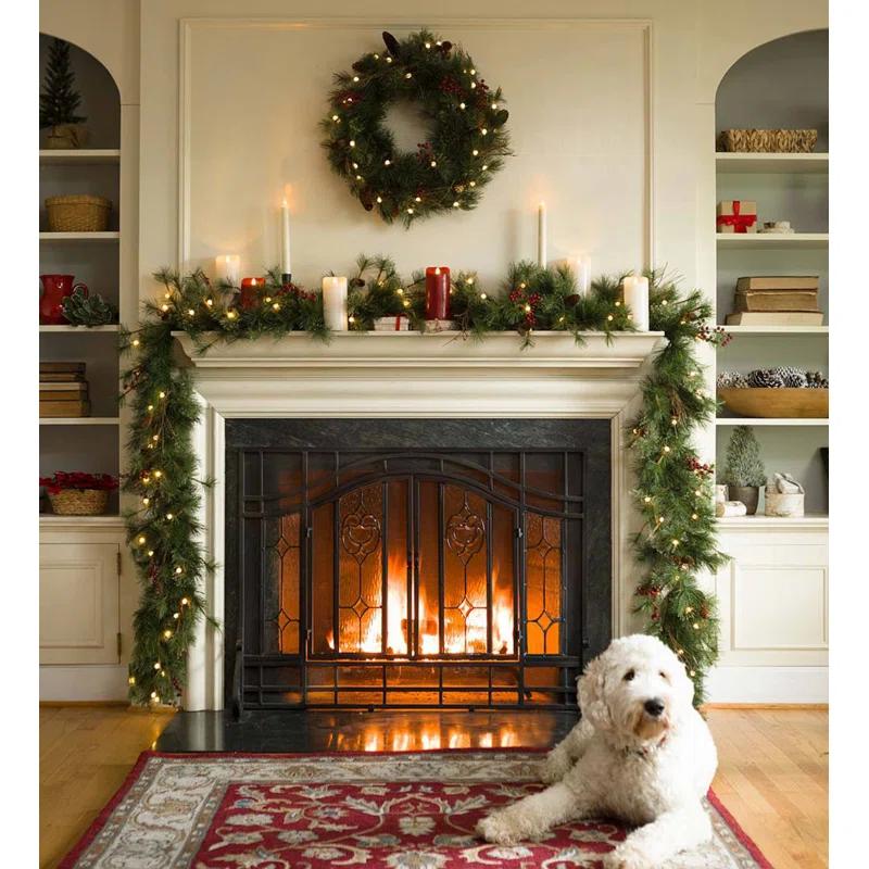Steel Fireplace Screen