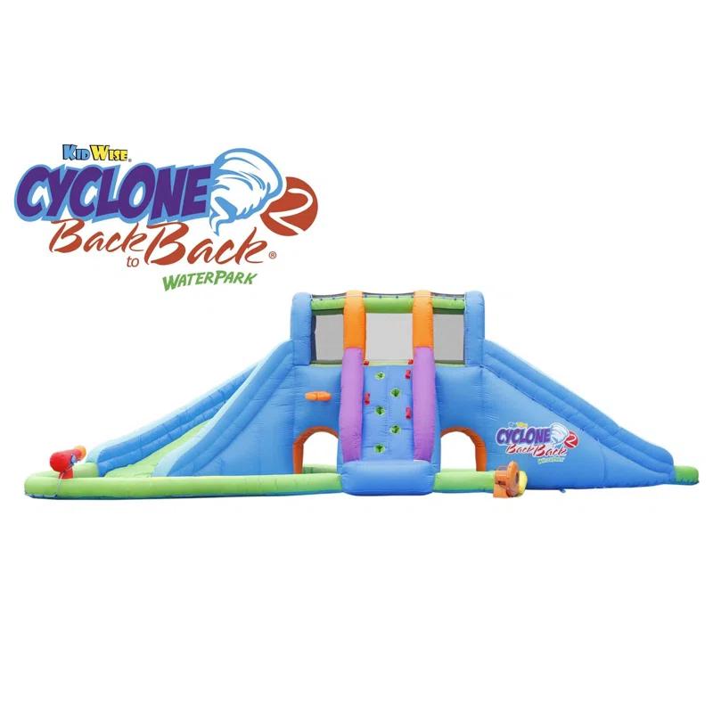 Kidwise Cyclone2 Back to Back® Water Park and Lazy River & Reviews | Wayfair