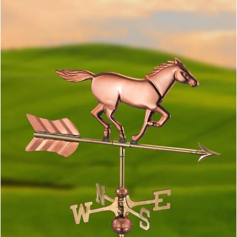 Good Directions 27'' H Metal Animals Weathervane