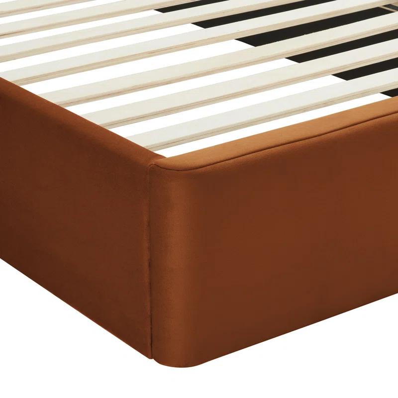 Modway Solana Arched Performance Velvet Platform Bed