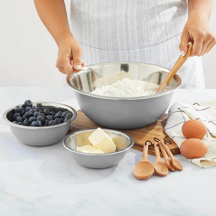 JoyJolt Joyjolt Stainless Steel Mixing Bowl, Set Of 6