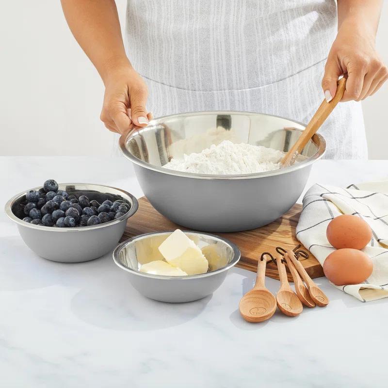 JoyJolt Joyjolt Stainless Steel Mixing Bowl, Set Of 6