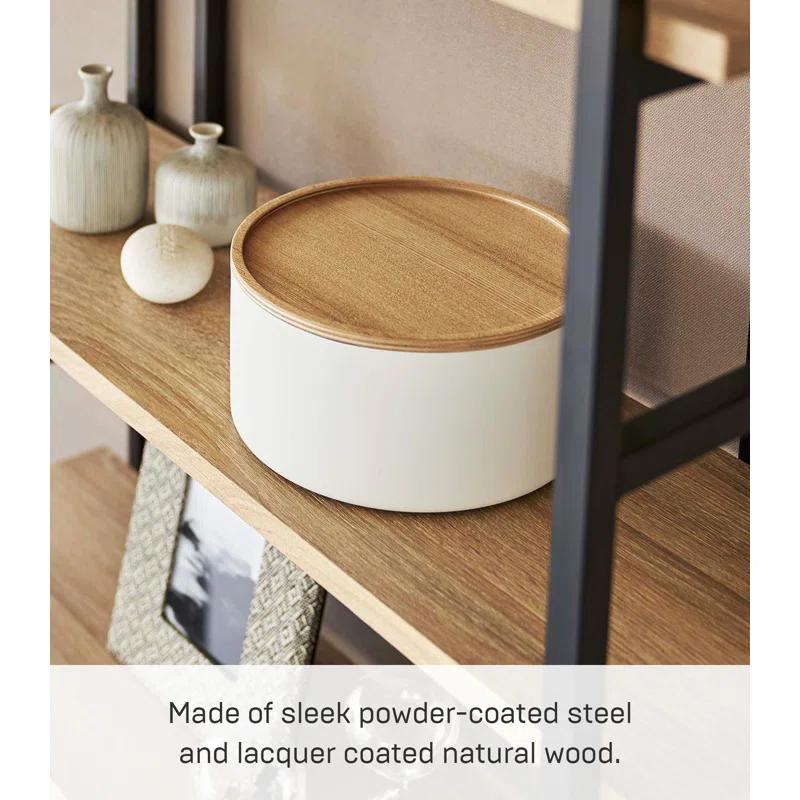 Yamazaki Home Rin Metal Storage Bin