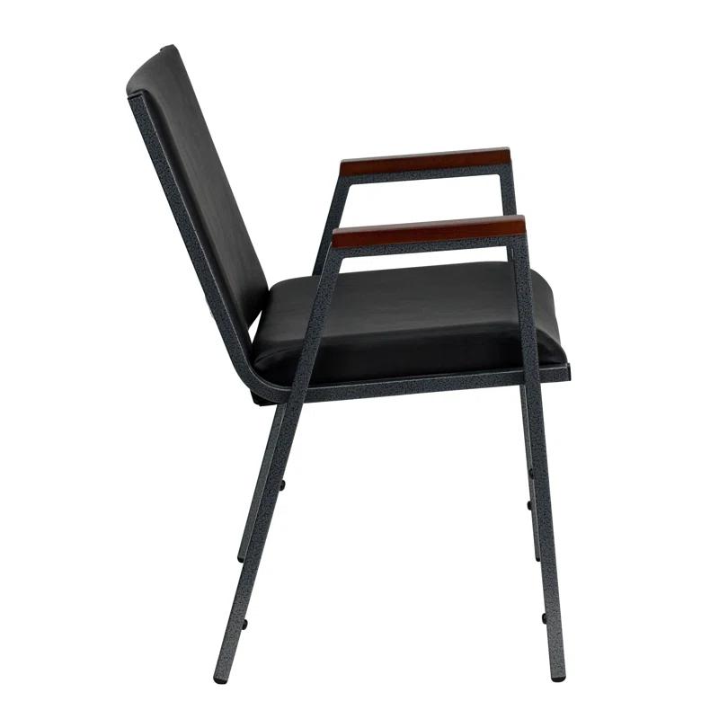 Offex Aliya Heavy Duty Stack Chair with Arms