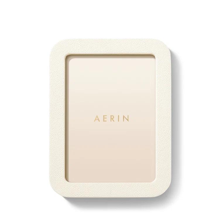 AERIN Shagreen Leather Picture Frame