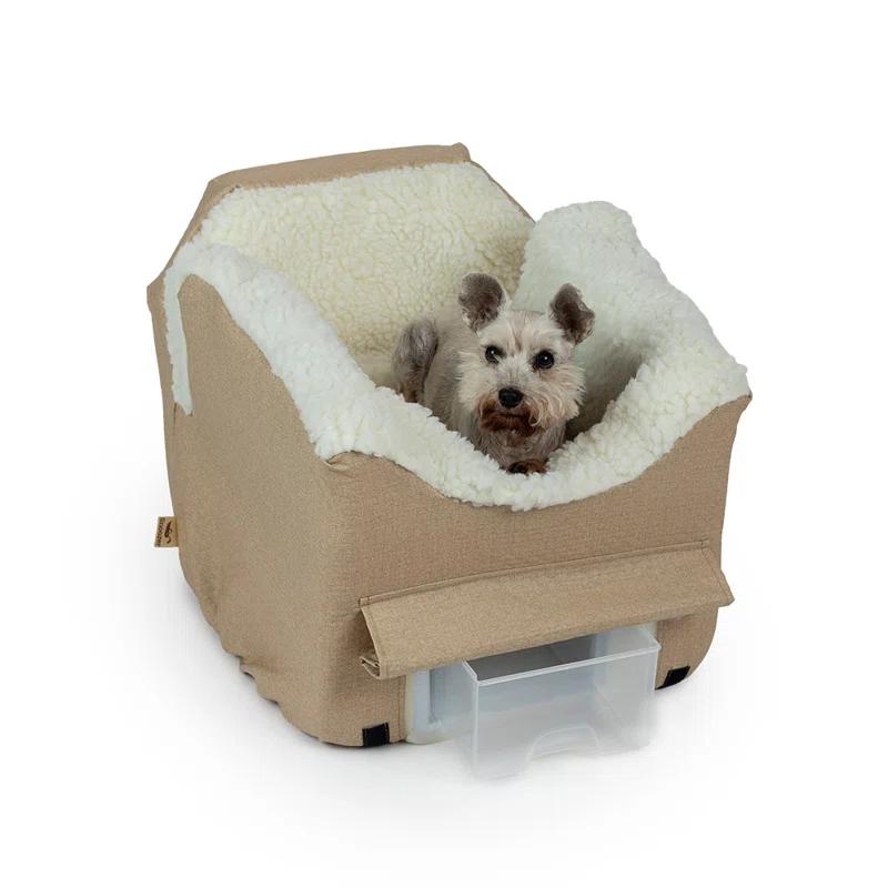 Snoozer Pet Products Snoozer Lookout II Dog Car Seat Indoor/Outdoor Fabric