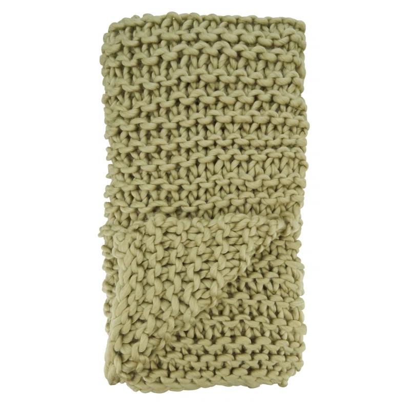 Birch Lane™ Chunky Knit Throw Blanket