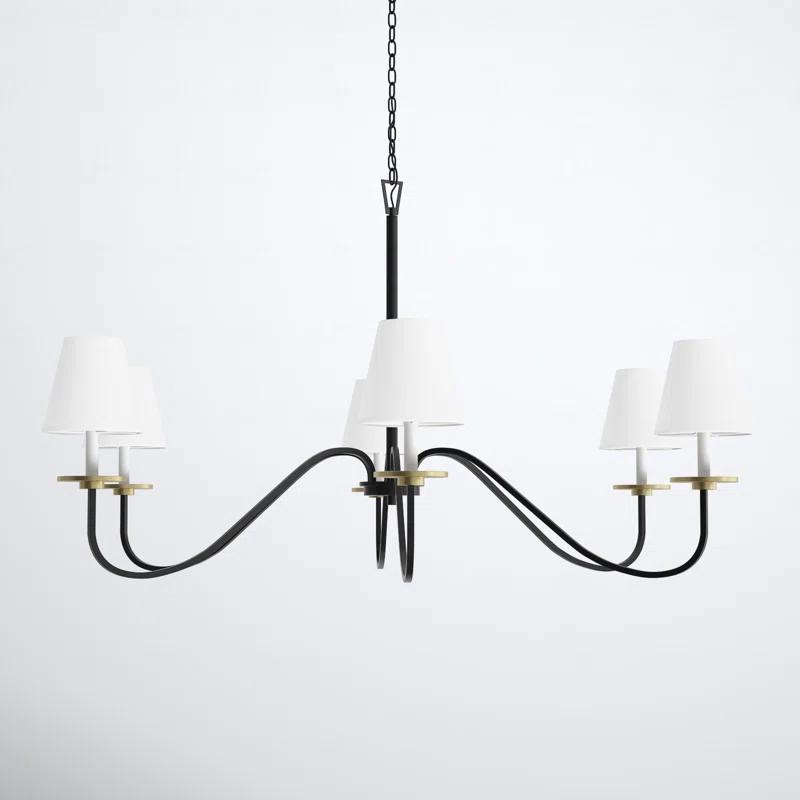 Cloverdale 6 - Light Dimmable Traditional Chandelier