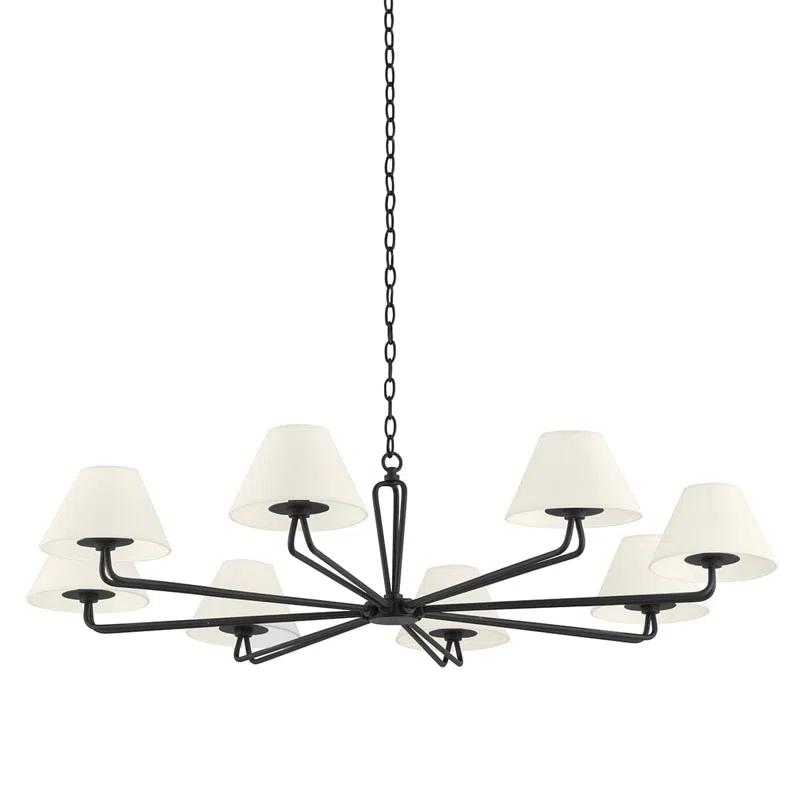 Hayden Chandelier - Brass / 8 Light