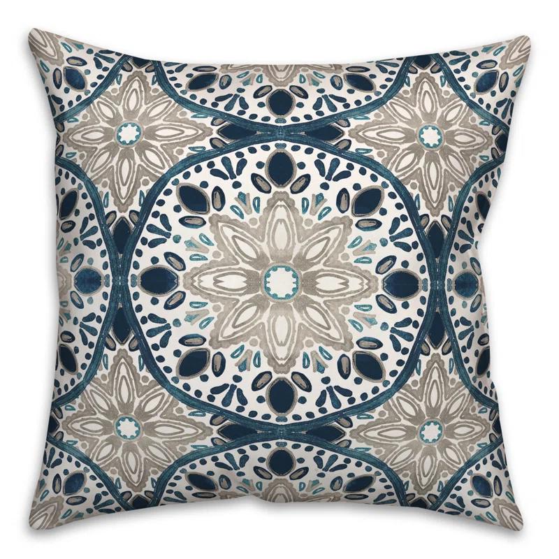 Designs Direct Creative Group Geometric Indoor/Outdoor Throw Pillow