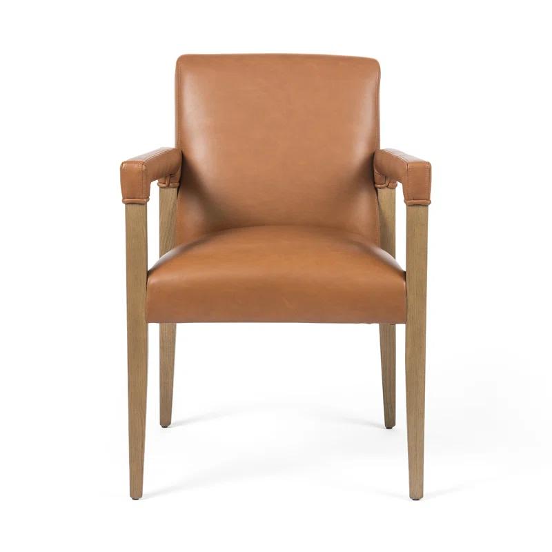 Marla Dining Chair - Tan Leather