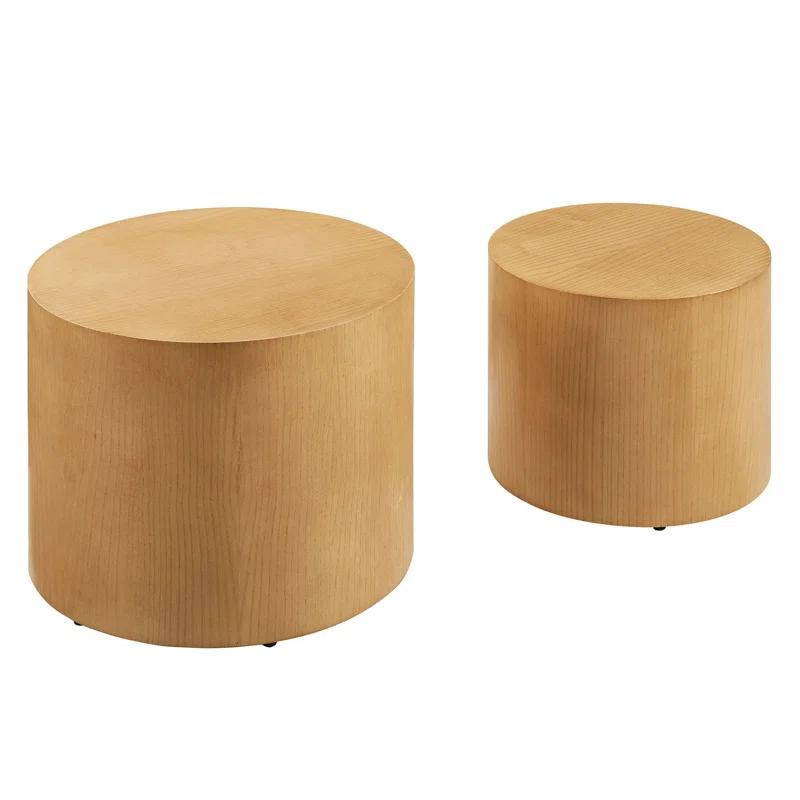 Modway Amani Round Nesting Coffee Tablesset Of 2
