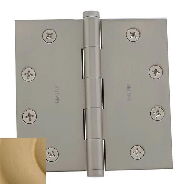 Baldwin 4.5" H x 4.5" W Butt Bearing Single Door Hinge