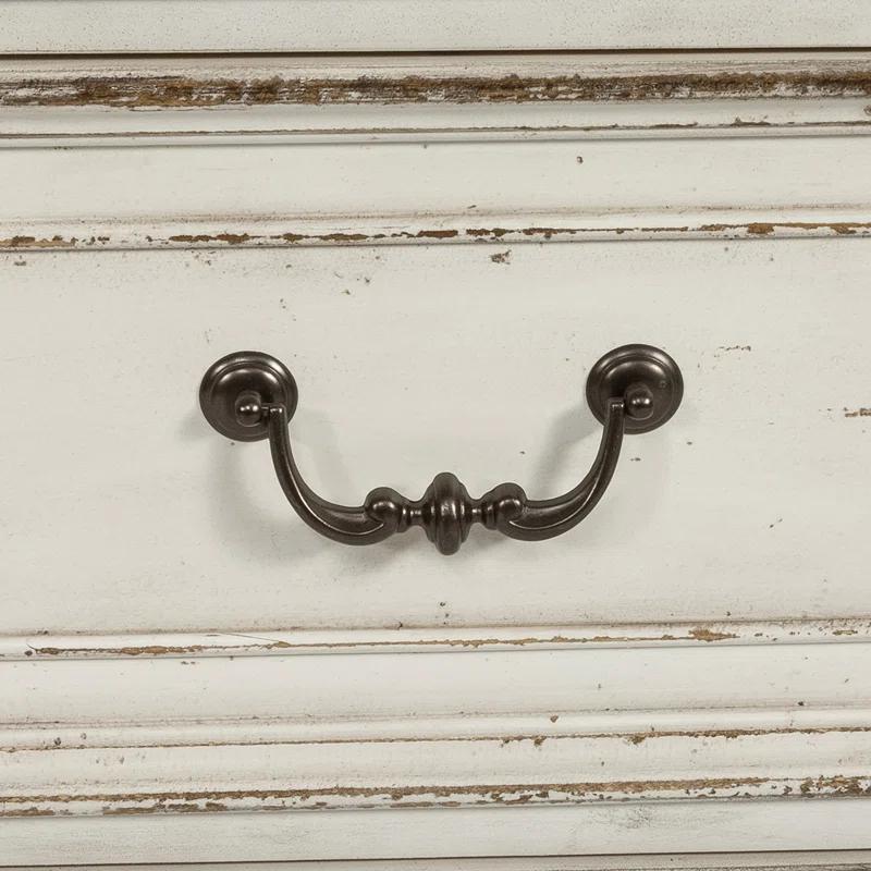 Laurel Foundry Modern Farmhouse® Colchester 3 Drawer w/ Charging Station - Antique White