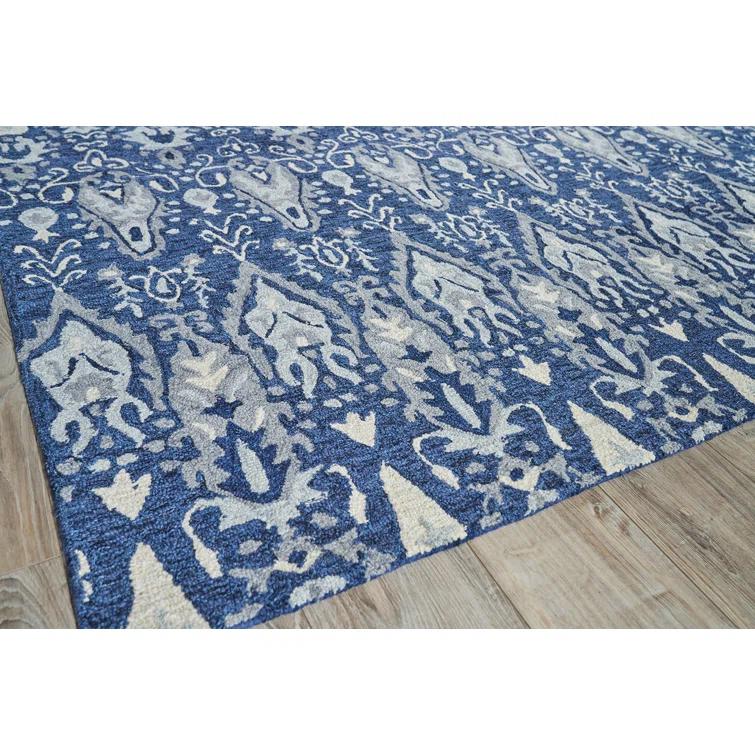 EXQUISITE RUGS Sarasota Wool Ikat Indoor Rug