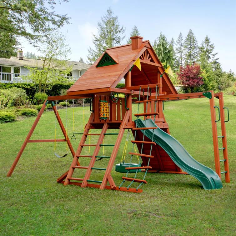 Gorilla Playsets Sun Palace II Swing Set - Professional Installation Available