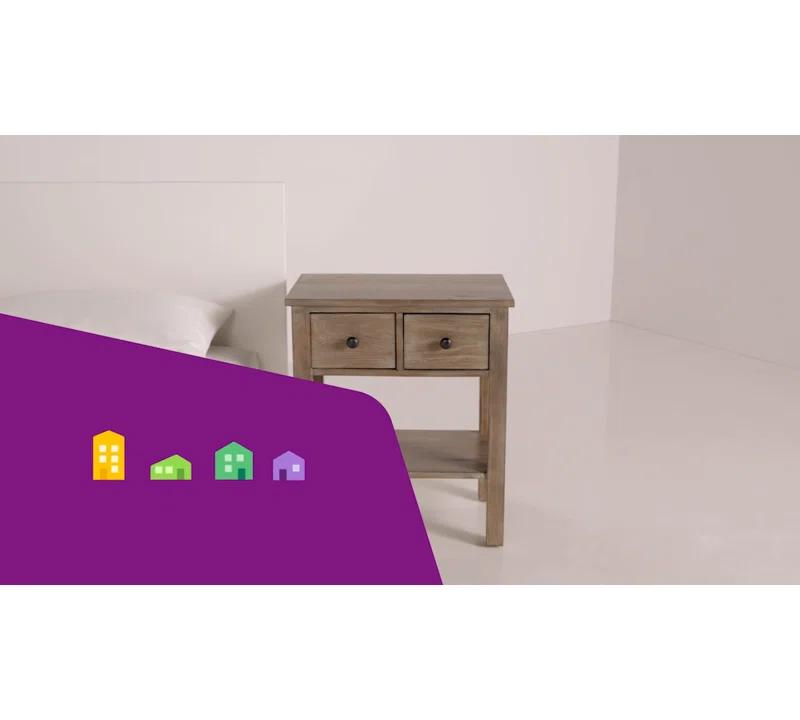 Laurel Foundry Modern Farmhouse® Crawley 24'' W Nightstand