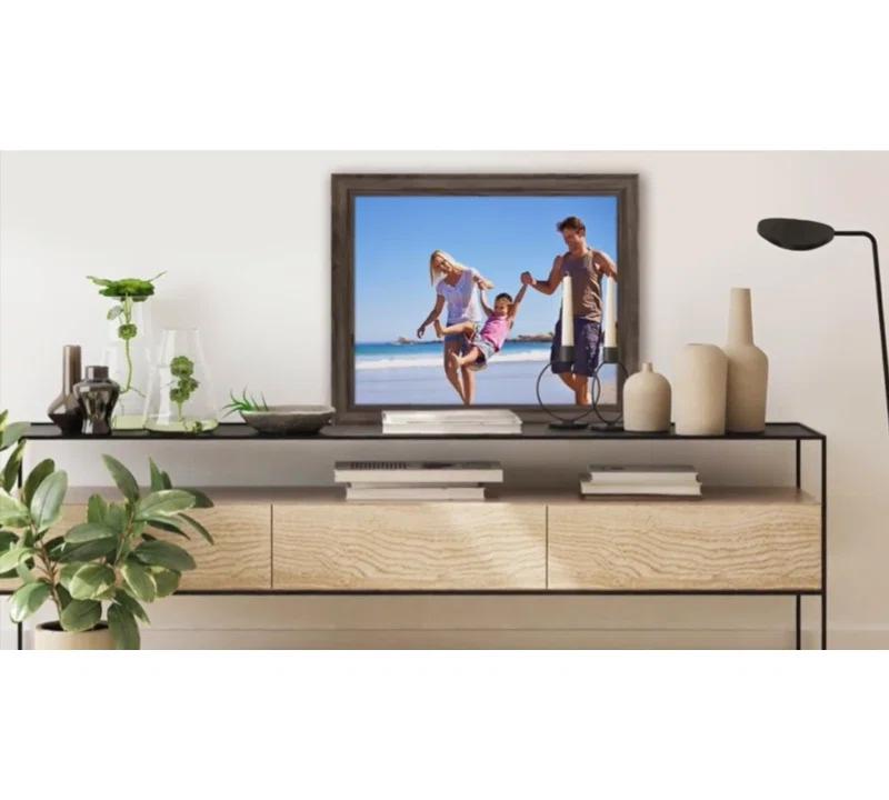 Gallery Solutions Wall Mount Double Airfloat Mat Picture Frame