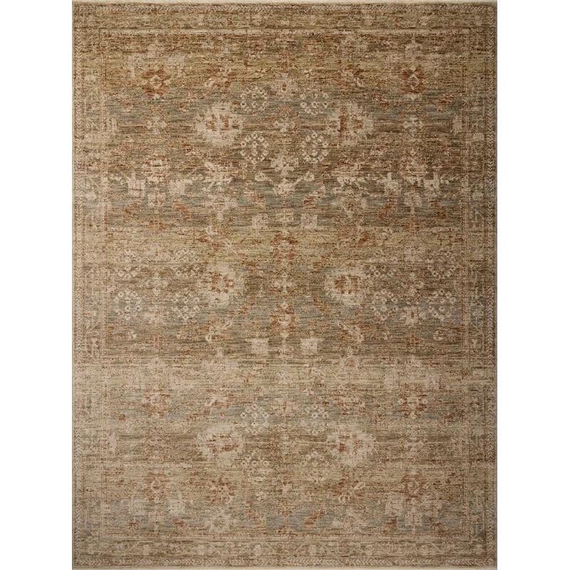 Junie III Rug Magnolia Home by Joanna Gaines x Loloi - Spice and Multi / 9'6" Round