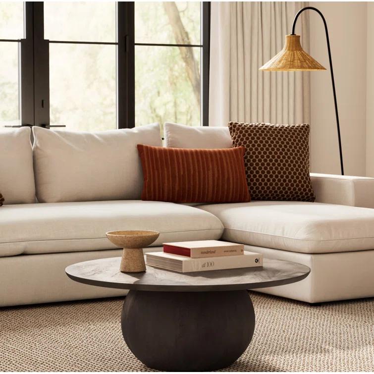 Birch Lane™ Ardo Solid Wood Pedestal Coffee Table & Reviews | Birch Lane