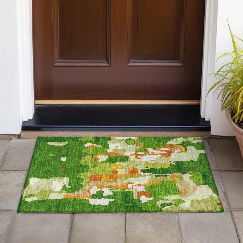 Machine Washable Indoor/Outdoor Chayden ACN1028 1'8" x 2'6" Rug