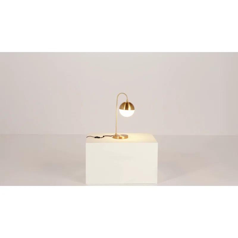 Gareth 20.5" Brass Desk Lamp