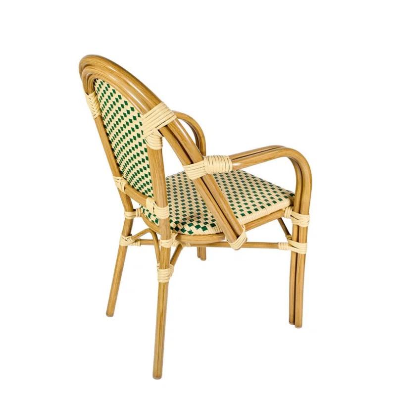 Chivari French With Arms Patio Dining Chair by Chivari (Set of 2)
