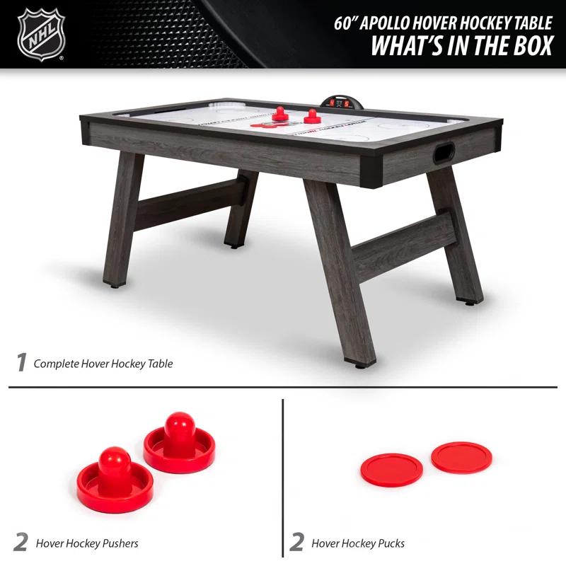 EastPoint Sports Apollo Eastpoint Sports 61.8111'' 2 -Player Air Hockey Table with Digital Scoreboard