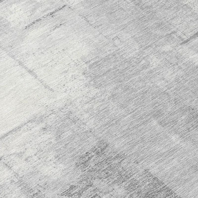 Machine Washable Indoor/Outdoor Chantille ACN1714 Gray Rug
