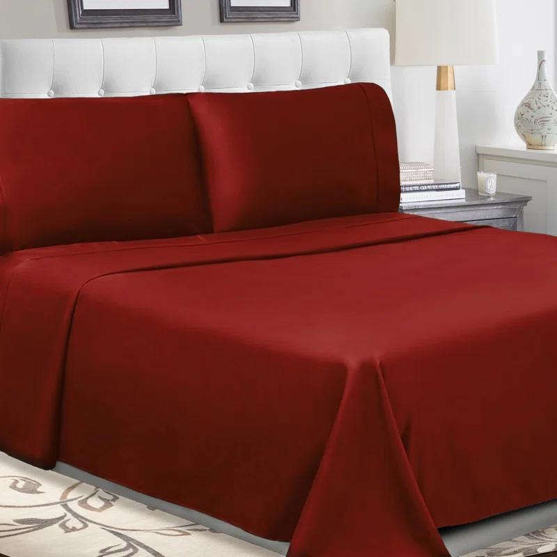 Superior Percale Cotton Woven 300 Thread Count Sheet Set & Reviews | Wayfair