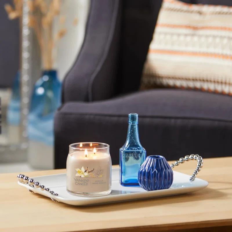 YANKEE CANDLE Signature Vanilla Crème Brulée Scented Candle