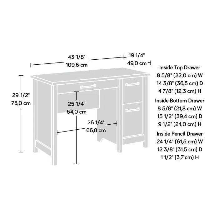 Gracie Oaks Lillehammer Writing Desk
