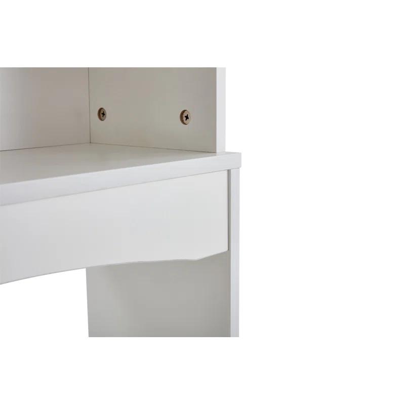 HLILish Home Bathroom Shelf Over-The-Toilet, Bathroom Spacesaver, Bathroom Storage Cabinet Organizer