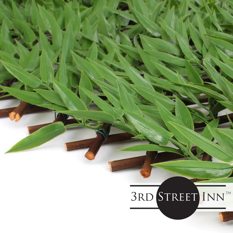 3rd Street Inn 1.6 ft. H x 9 ft. W Bamboo Privacy Screen (Set of 4)